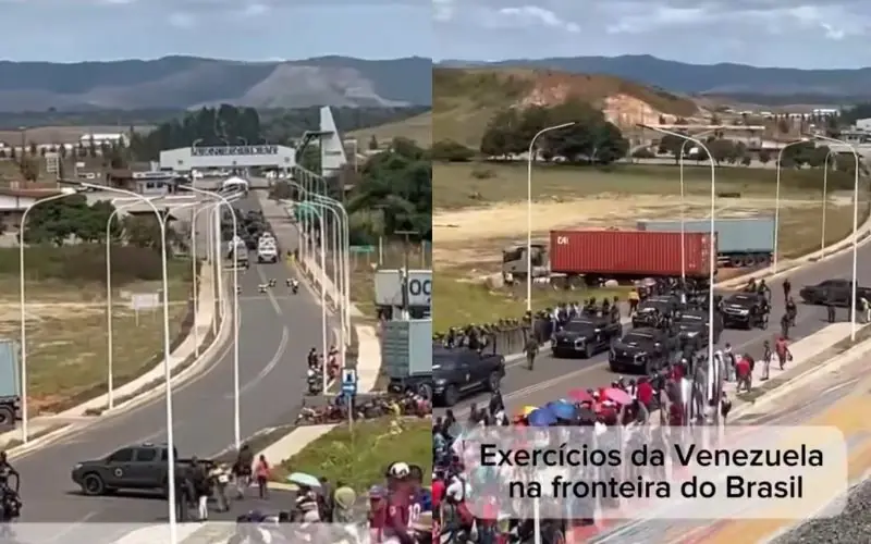 fronteira do brasil com a venezuela