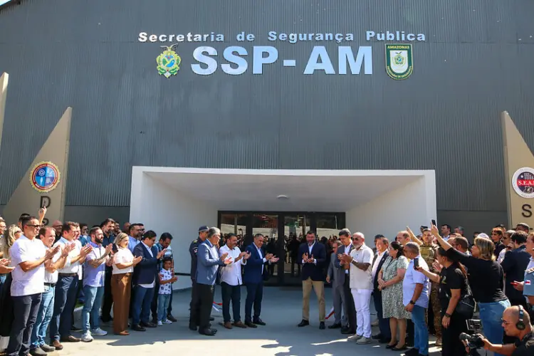 sede da ssp-am inaugurada pelo governo do amazonas