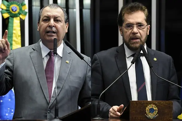 senadores plínio e omar