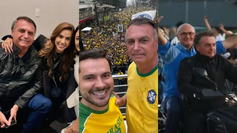 bolsonaristas em Manaus defendem Bolsonaro