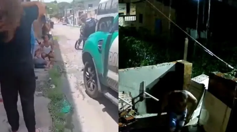 Ladrão se dá mal é espancado após furtar ar-condicionado de igreja em Manaus