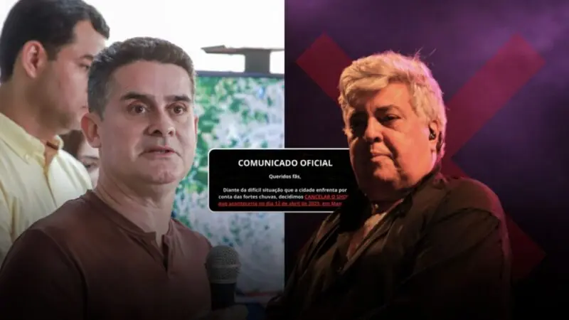 Sidney Magal cancela show em Manaus