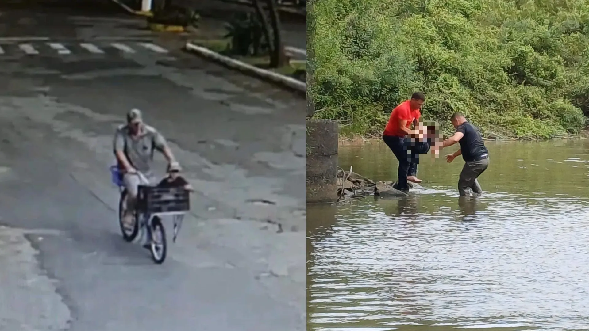 VÍDEO: Pai envia áudio para mãe após jogar filho de ponte: 'Aguenta o coração'