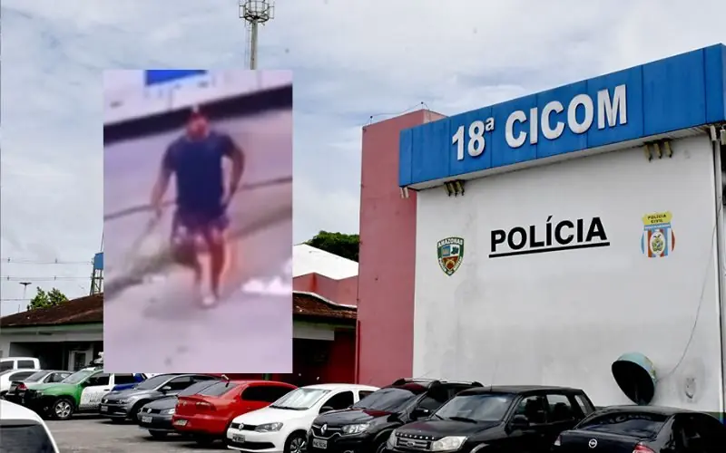 ex-policial agride estudante autista em manaus (Foto: Divulgação/SSP-AM)