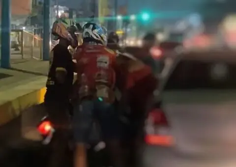 Motociclistas envolvidos em linchamento de motorista na avenida autaz mirim