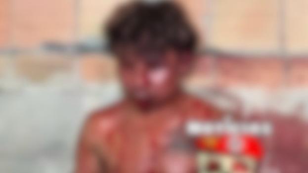IMAGENS FORTES: Homem é espancado ao tentar roubar motociclista em Manaus