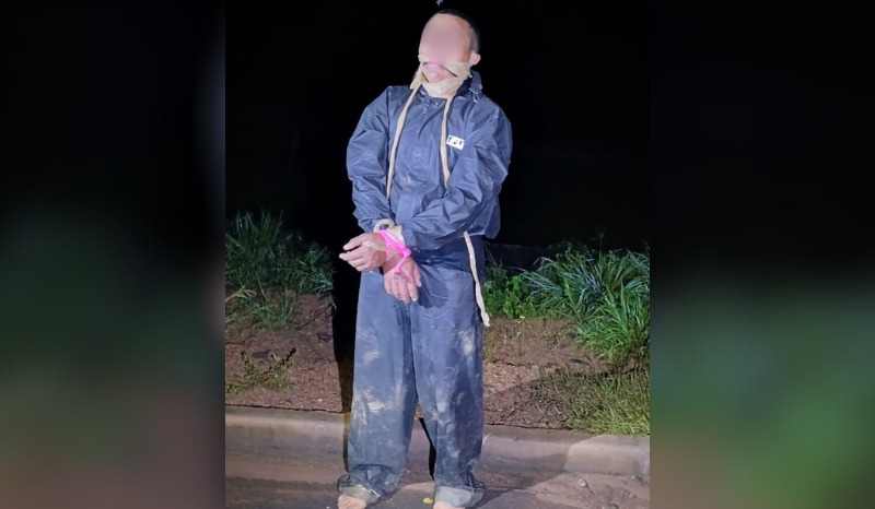 Homem é encontrado amarrado após sequestro e roubo em estrada do AM