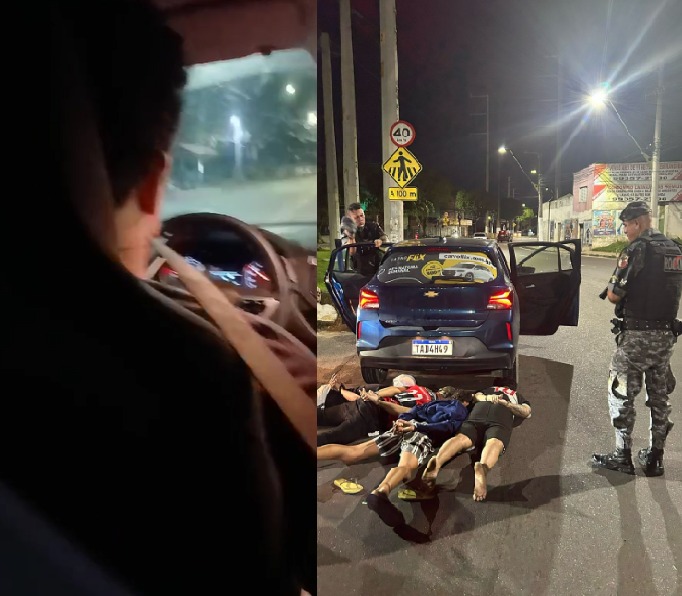 Adolescentes da 'Liga do Ódio' filmam sequestro de motorista em Manaus