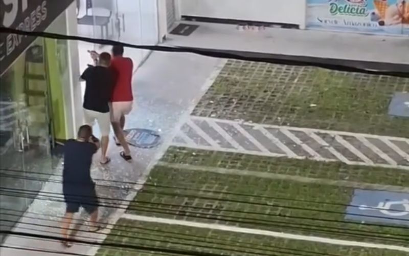 tiroteio em lavanderia deixa um morto e outro ferido