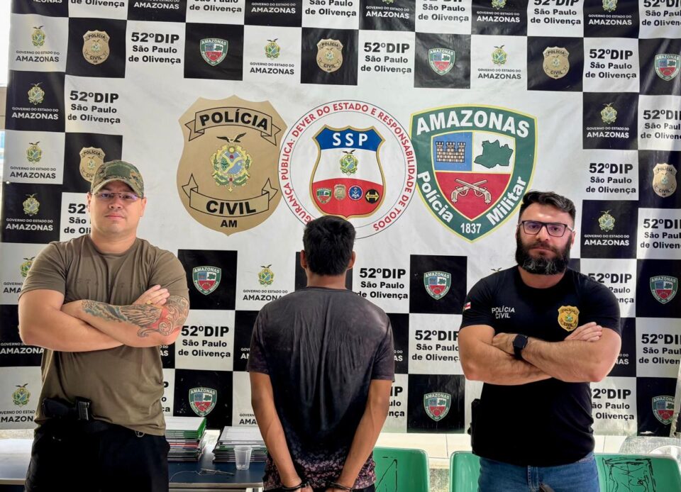 Homem é preso por estuprar menina de 12 anos no Amazonas