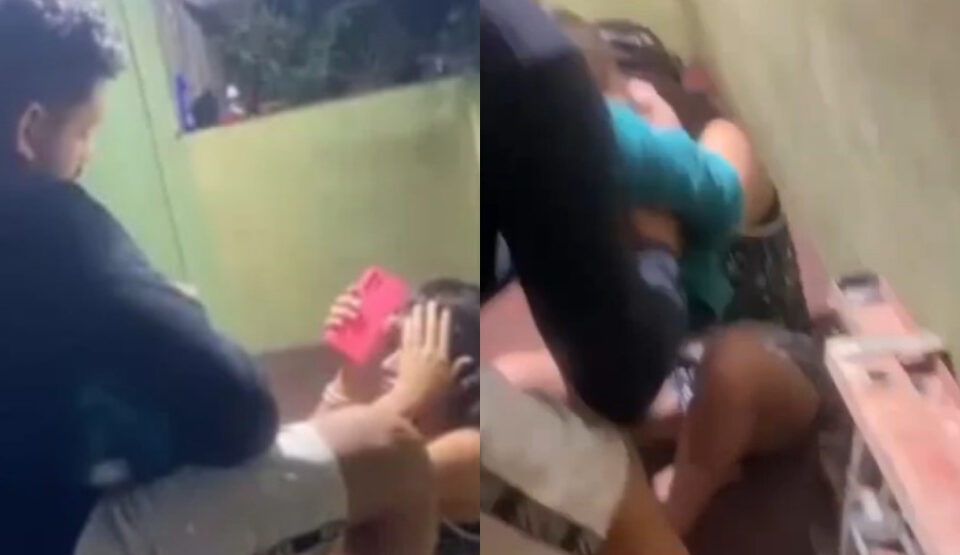 Mulher com bebê no colo é agredida por homem no AM