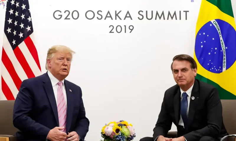 trump e bolsonaro