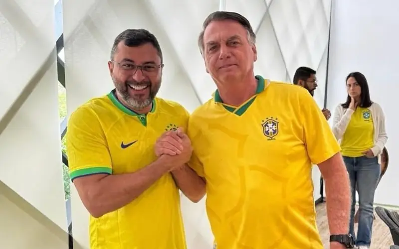 Wilson Lima e Bolsonaro