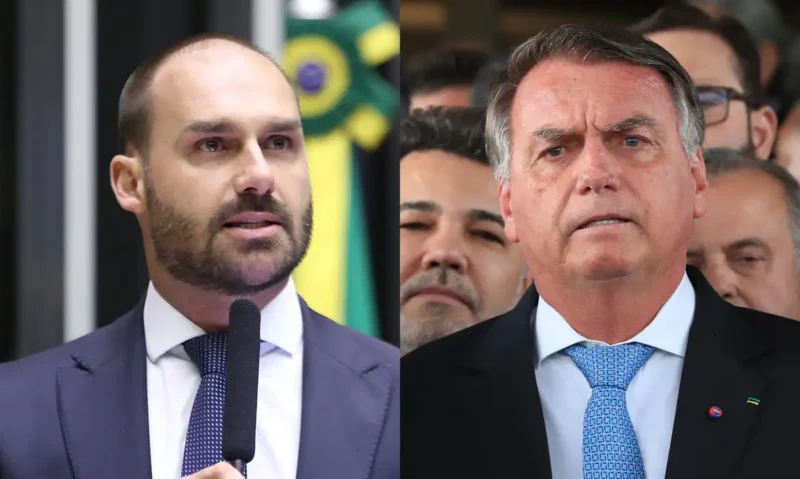 Eduardo e Bolsonaro