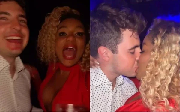 Cariúcha e filho de Gugu são flagrados aos beijos Crédito: Reprodução/Instagram