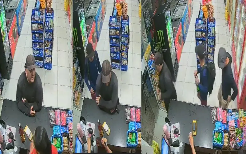 'Amostradinhos' assaltam loja de conveniência em Manaus e levam garrafas de whisky