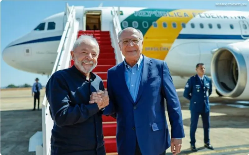 Brasil. Lula e Alckmin viajam para reunião nos EUA.