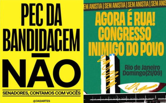 Atos contra anistia e PEC da Blindagem tem programação em Manaus, SP e RJ neste domingo