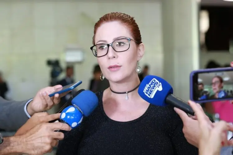 Carla Zambelli - Foto Michel Jesus Câmara dos Deputados