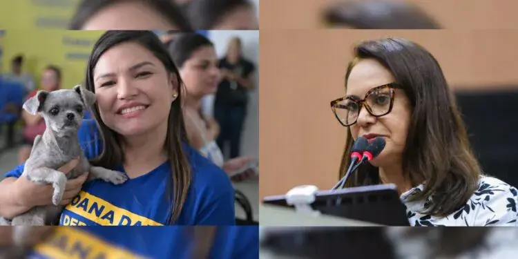 Joana Darc e Professora Jacqueline - fotos dvulgação assessoria e divulgação dircom