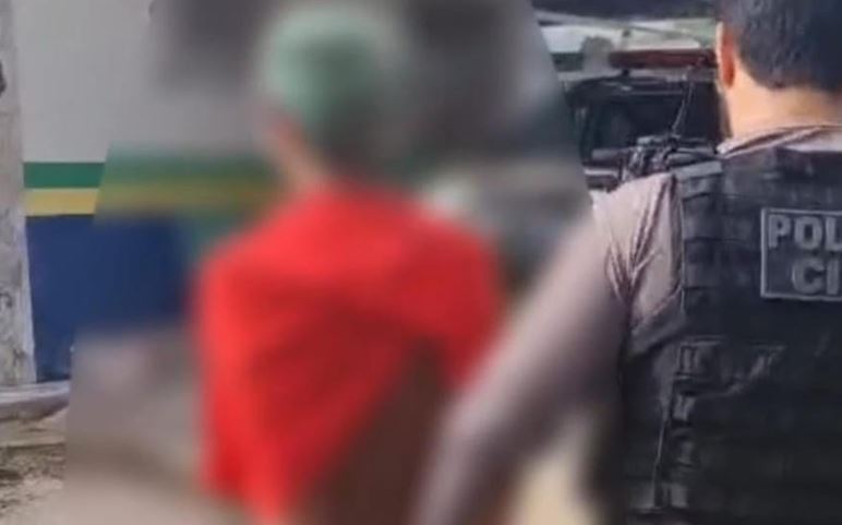 Homem é preso suspeito de estuprar e engravidar prima de 13 anos no AM