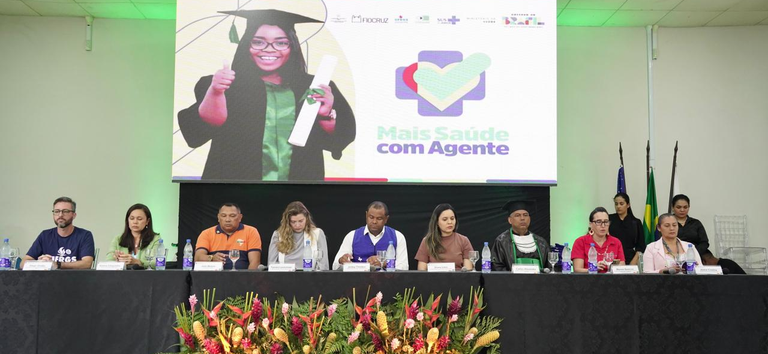 Ministério da Saúde diploma 3.317 agentes comunitários e de combate às endemias no Amazonas — Agência Gov