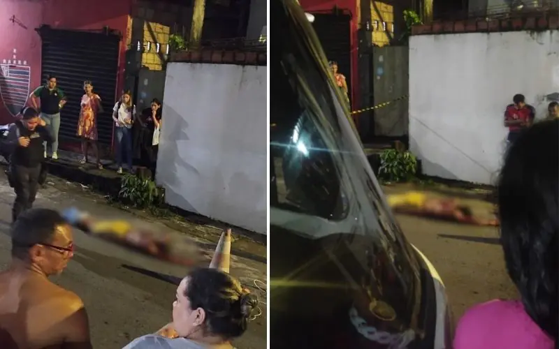 Homem é torturado e executado a tiros em via pública de Manaus