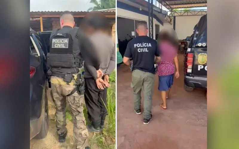 Avó deixa companheiro estuprar neta e casal é preso em Autazes
