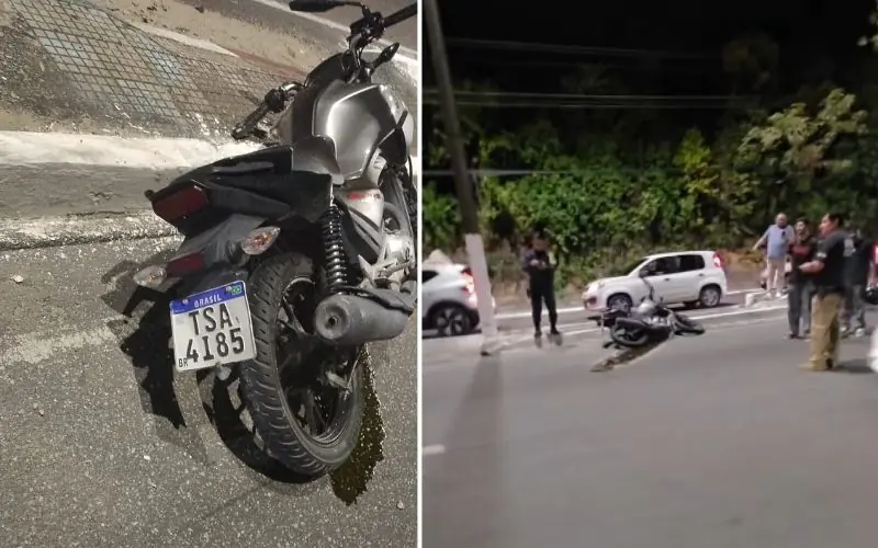 Motoboy morre após colidir com árvore na Avenida Rodrigo Otávio