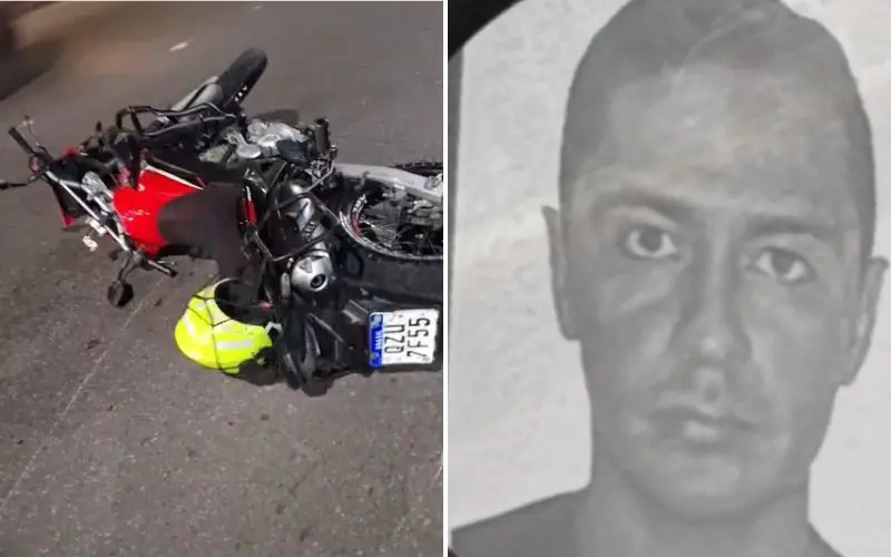Motociclista morre após colidir contra poste na Av. Max Teixeira