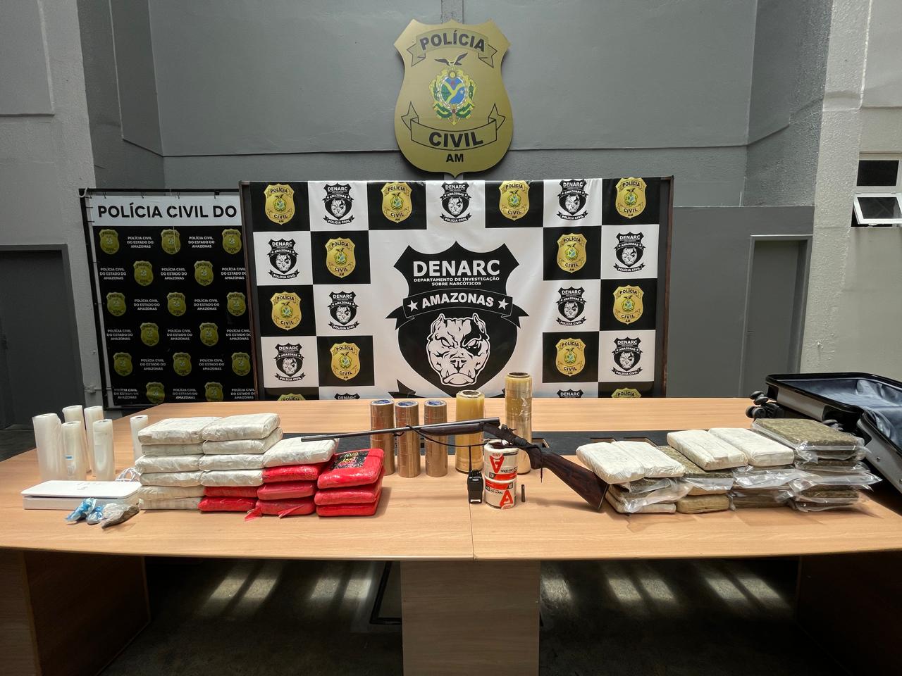 Polícia desarticula grupo criminoso que atuava no tráfico entre Manaus e Parintins