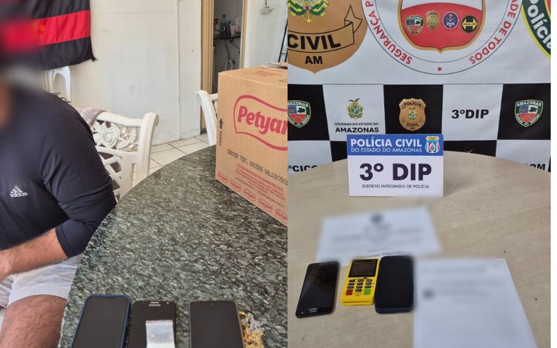 Sobrinho é preso por desviar R$ 30 mil da tia utilizando máquina de pagamento em Manaus