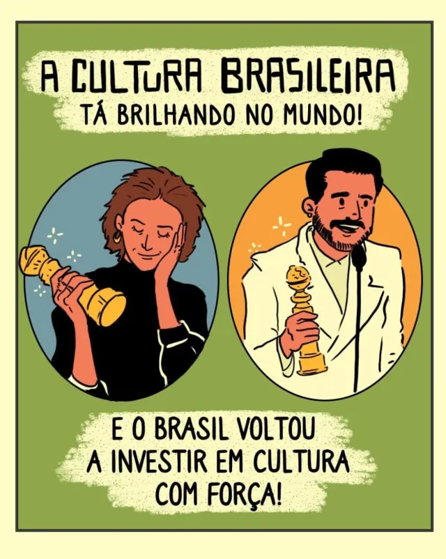 Governo celebra prêmios do cinema mas anuncia é no streaming