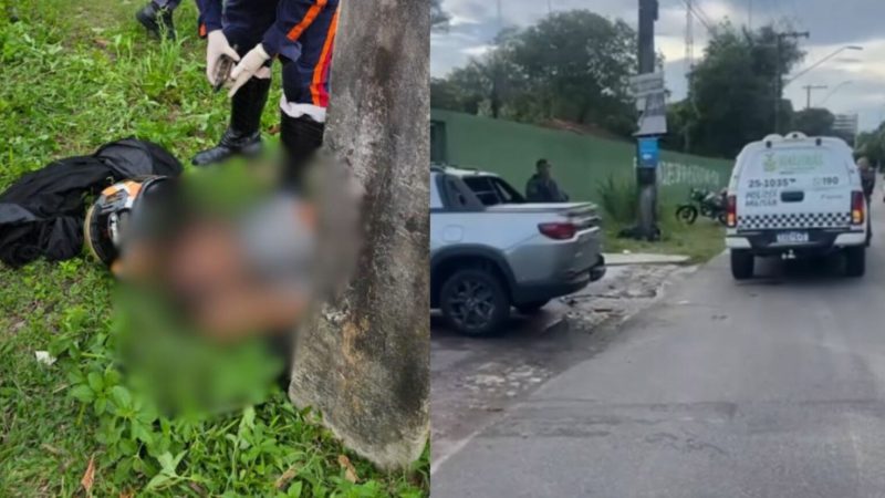 Jovem é arremessado contra poste e morre no dia do aniversário de 18 anos em Manaus