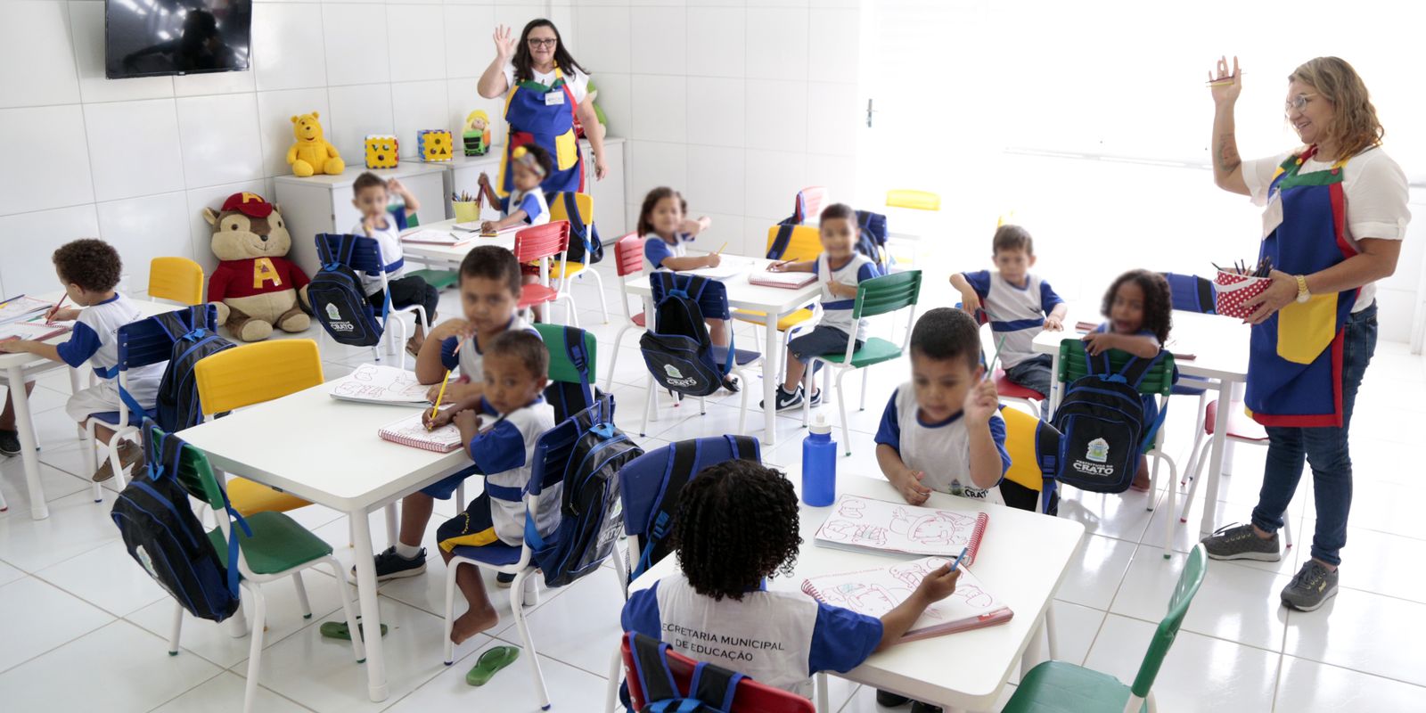 Uma em cada 10 crianças de 4 e 5 anos não vai à creche em 875 cidades