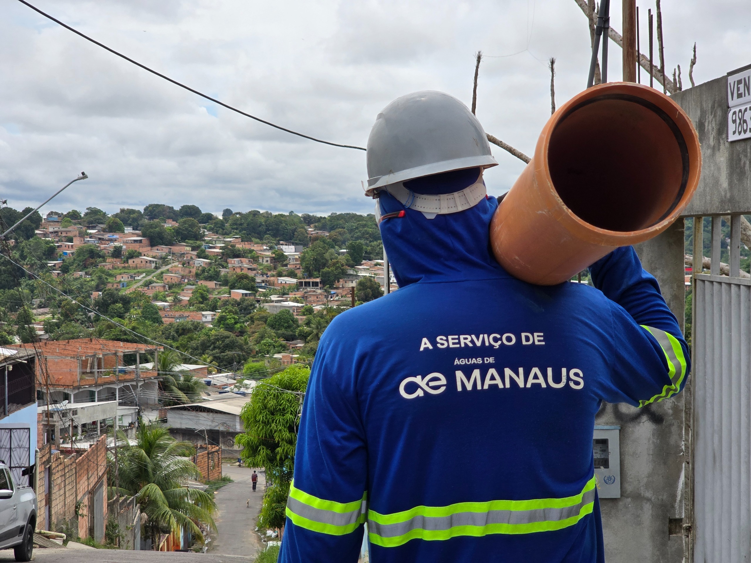 Ageman notifica Águas de Manaus após vazamento no Novo Aleixo