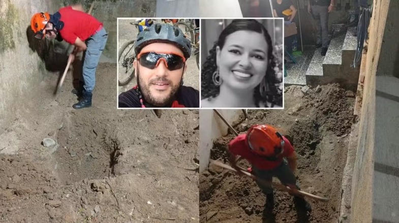 Casa onde professora foi encontrada enterrada no quintal após feminicídio