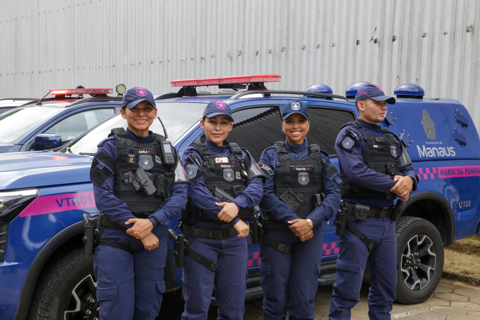 Guardas municipais de Manaus