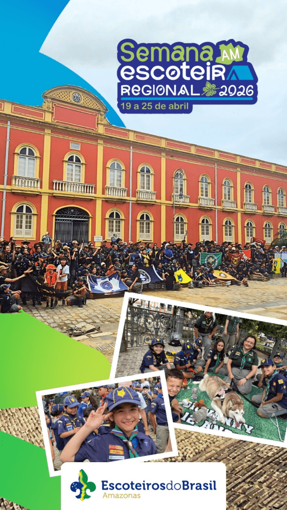 Escoteiros abrem programação no Centro de Manaus