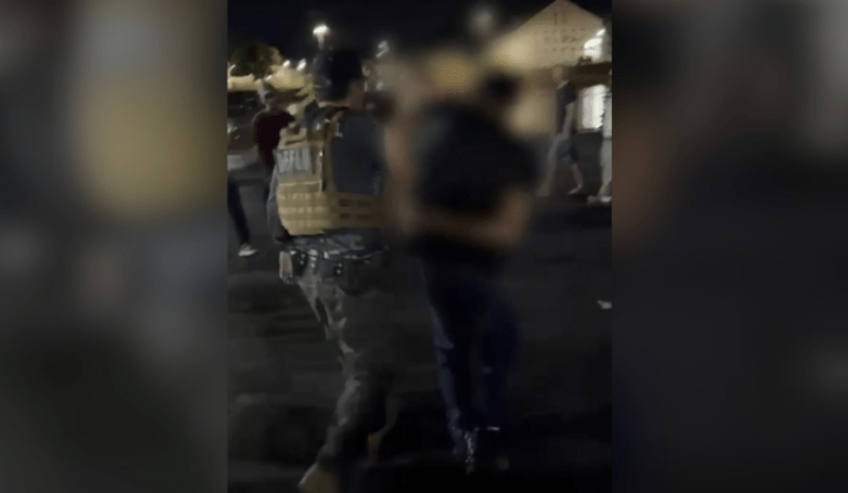 VÍDEO: Suspeito de matar homem a facadas em bar de Roraima é preso em barco a caminho de Manaus