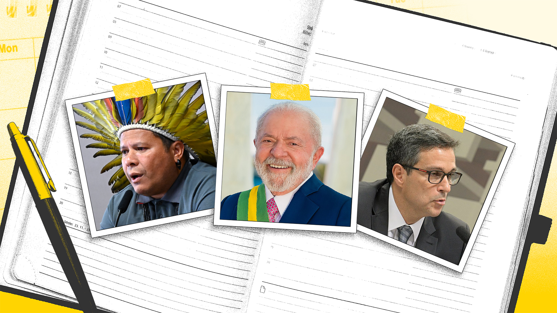 Indígenas em Brasília e governo avalia lei para fim da escala 6x1