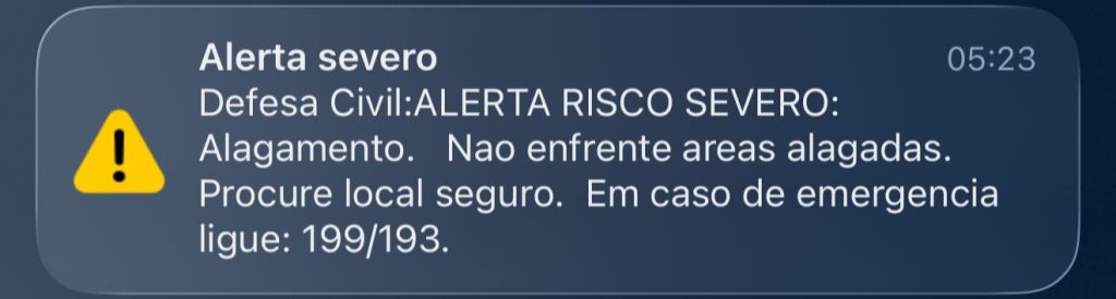Manaus registra sete ocorrências após fortes chuvas