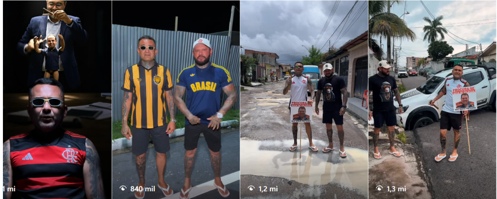 Vídeo de Salazar comparando Roberto Cidade à marionete de Wilson Lima bate 1 milhão de visualizações