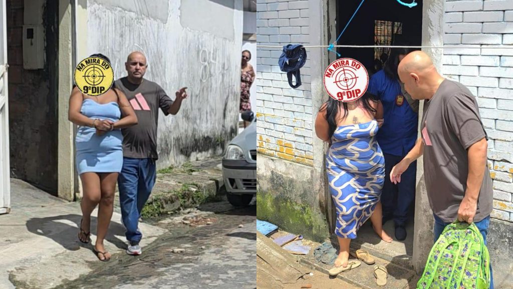 Vídeo mostra prisão de suspeita da “Gangue das Mulheres” enquanto dormia, em Manaus