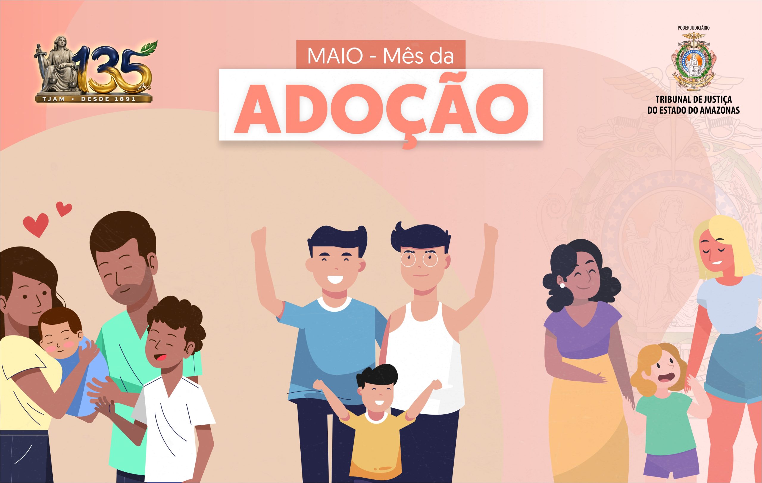 TJAM realiza ações de adoção e atende mais de 200 crianças