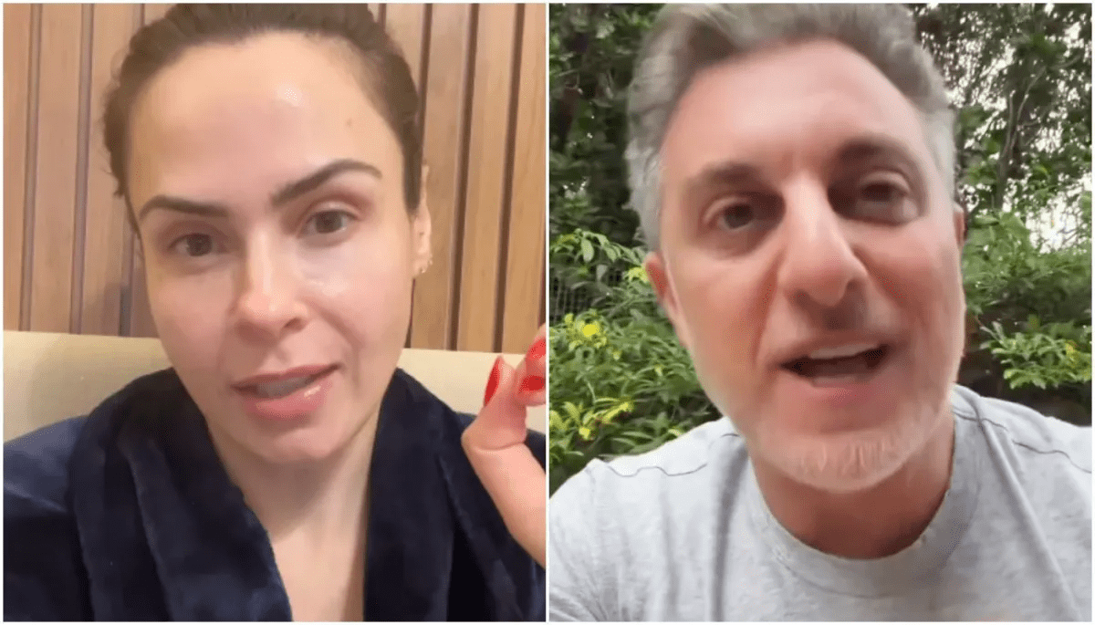 Ana Paula Renault e Luciano Huck durante repercussão sobre Bolsa Família nas redes sociais