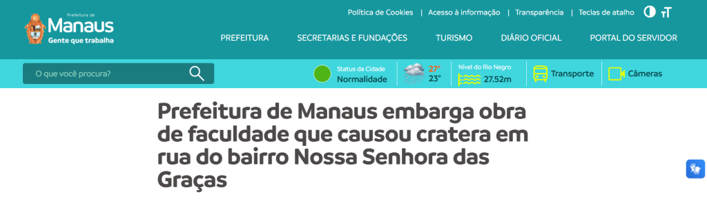 Buraqueira de Manaus vira guerra de narrativas e peça eleitoral: mas quem vai resolver?