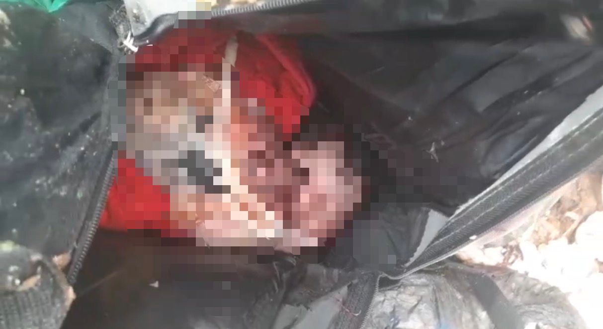 VÍDEO: Recém-nascida é encontrada dentro de bolsa com placenta em lixão no AM