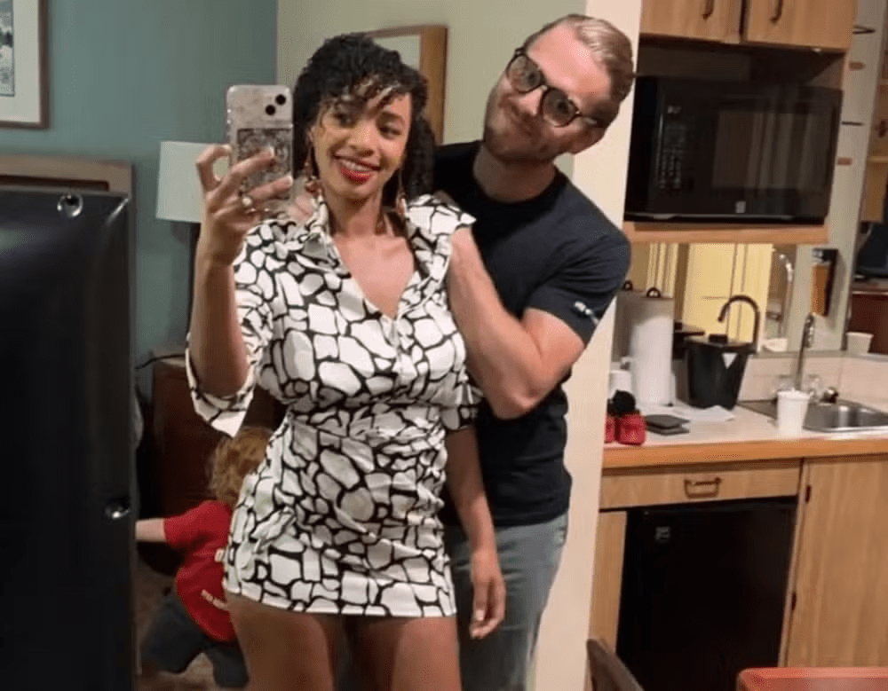 Michaela Rylaarsdam e o marido — Foto: Reprodução/Instagram