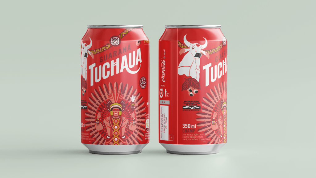 Guaraná Tuchaua exalta o orgulho nortista em latas comemorativas para o Festival de Parintins